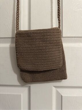 The Sak Costa Mesa Crochet Flap Crossbody Purse